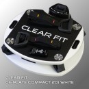 Виброплатформа Clear Fit CF-PLATE Compact 201 WHITE  - магазин СпортДоставка. Спортивные товары интернет магазин в Томске 