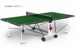 Теннисный стол для помещения Compact LX green усовершенствованная модель стола 6042-3 - магазин СпортДоставка. Спортивные товары интернет магазин в Томске 