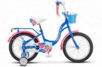 Детский велосипед Stels Jolly 16" V010 синий розовый 2022 - магазин СпортДоставка. Спортивные товары интернет магазин в Томске 