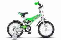 Детский велосипед Stels Jet 14" Z010 зеленый  2022 - магазин СпортДоставка. Спортивные товары интернет магазин в Томске 