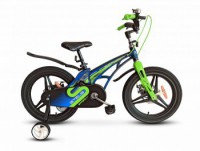 Детский велосипед Stels Galaxy Pro 14" V010 2022 зеленый - магазин СпортДоставка. Спортивные товары интернет магазин в Томске 