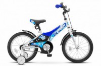Детский велосипед Stels Jet 16" Z010 синий белый 2022 - магазин СпортДоставка. Спортивные товары интернет магазин в Томске 