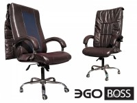Офисное массажное кресло EGO BOSS EG1001 BORDO в комплектации ELITE и PREMIUM - магазин СпортДоставка. Спортивные товары интернет магазин в Томске 