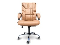 Офисное массажное кресло EGO BOSS EG1001 Орех в комплектации LUX - магазин СпортДоставка. Спортивные товары интернет магазин в Томске 