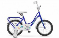 Детский велосипед Stels Wind 16" Z020 синий 2022 - магазин СпортДоставка. Спортивные товары интернет магазин в Томске 