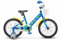 Детский велосипед Stels Captain 16" V010 синий 2022 - магазин СпортДоставка. Спортивные товары интернет магазин в Томске 