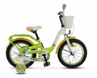 Детский велосипед Stels Pilot-190 16" V030 Зелёный жёлтый белый 2022 - магазин СпортДоставка. Спортивные товары интернет магазин в Томске 